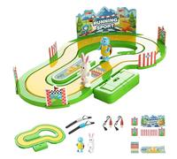 Competitive Simulation Track Motion Toys, Motion-Sensing Racing Board Game, Physical Activity Entertainment, Family Bonding Experience for Children Boys (Cartoon)