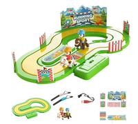 Competitive Simulation Track Motion Toys, Motion-Sensing Racing Board Game, Physical Activity Entertainment, Family Bonding Experience for Children Boys (Two Horses)