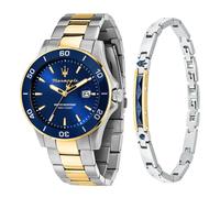 Maserati Men's Watch, Time, Date, Analog, Steel Band, Competition Collection Special Pack with Bracelet - R8873600007