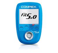 COMPEX FIT 5.0 - Wireless muscle stimulator EMS, TENS - 2 modules, 999 intensity levels, 30 programmes - Colour screen Coach application compatible - Integrated MI sensor