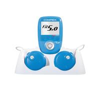 COMPEX FIT 5.0 - Wireless muscle stimulator EMS, TENS - 2 modules, 999 intensity levels, 30 programmes - Colour screen Coach application compatible - Integrated MI sensor