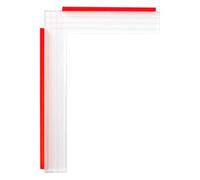 Comphic Gel Printing Plate Alignment Tool Large Gel Plate Printing Placement Tool Printmaking and Mixed Media Art L Square Ruler for Paper Positioning Layering Crafts 7.5X 10 Inch Large