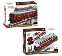 Compiegne wagon brick model 1940 - COBI 6289 - 2030 bricks