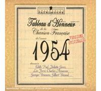 compilation - tableau d'honneur de la chanson française de l'année 1954