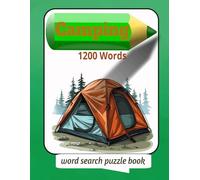 Comping: Word Search Puzzle Book For Adult +Seniors 121 Pages 60 Puzzles 60 Solutions Last Page 2025 Calendar Size 8.5x11