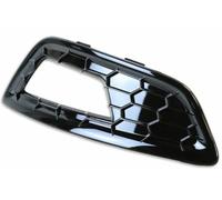 Compitable for Ford Focus 2015-2018 Zetec S/Sport Front Bumper Grille with Fog light Hole Gloss Black Honeycomb Left Side OE 1883659