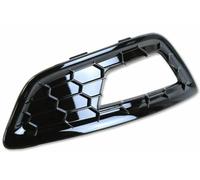 Compitable for Ford Focus 2015-2018 Zetec S/Sport Front Bumper Grille with Fog light Hole Gloss Black Honeycomb Right Side OE 1883658