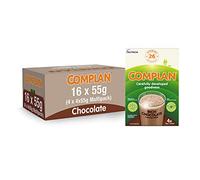 Complan Rich Chocolate Nutritional Drink Sachets, 4 x 55 g (Pack of 4)