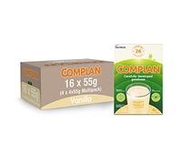 Complan Velvety Vanilla Nutritional Drink Sachets, 4 x 55 g (Pack of 4)