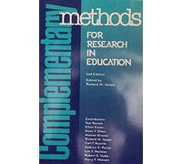 Complementary Methods for Research in Education