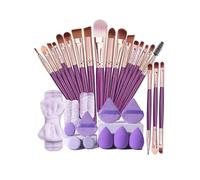 Complete 20 Piece Makeup Brush Set for Sensitive Skin Includes Multifunctional Face Eye Tools Professional Makeup Tools Piece