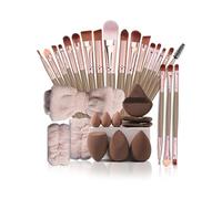 Complete 20 Piece Makeup Brush Set for Sensitive Skin Includes Multifunctional Face Eye Tools Professional Makeup Tools Piece