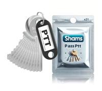 Complete 21 Universal PTT Passenger Key for Mailbox Locks and Building Doors | Key Pass Anywhere A10 to U10 | Essential for Booksellers and Posters | French Brand
