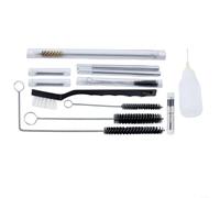 Complete 22 Piece Airbrush Spray Cleaning Tool Kit with Brushes for Gravity Feed and Pressure Spray Systems