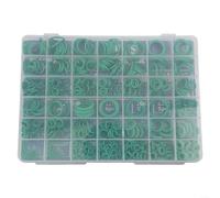 Complete 595PCS Air Conditioner O Ring Set 36 Sizes of Reliable Sealing Rubber O Rings for Mechanics