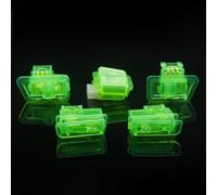Complete 5pcs Motorcycle Switch Set for Enhanced Lighting and Signal Use (green)