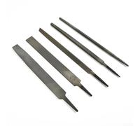 Complete 5pcs Steel Files Set 6 Inch Tools for Woodworking and Metalworking Applications