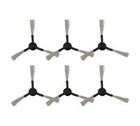 Complete 6pcs Side Brush Replacement for Tefal For XPLORER SERIE 130 AI Vacuum, Focused on Corner Cleaning