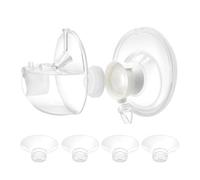 Complete Accessories Replacement Parts Set for Momcozy M5 Breast Pump, Portable Electric Breast Pump Accessory Kit Including Silicone Membrane, Duckbill Valve, Milk Collector Cup and Flange Inserts