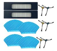 Complete Accessory Pack for Fakir 770 Robotic Vacuum Cleaner Includes Filte, Side Brushes & Mop Cloths
