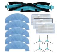 Complete Accessory Set With Main Brush Side Brushes Filters And Mop Cloths For Ultenic For T20 Pro And For Honor Choice S3 Plus R3 Plus Robot Vacuums To For Ensure Thorough Home Cleaning Results