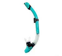 Complete Adult Dry Top Snorkeling Kit Equipped with Adjustable Quick Release Clip and Flexibility Enhancements (Blue)
