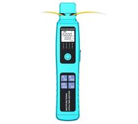 Complete Advanced 6 Function Fiber Testing Diagnostic Device with 10km Inspection Ranging Rechargeable Cell and LED Beam ABS Fiber Identifier for Outdoor and Data Center Use