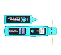 Complete Advanced 6 Function Fiber Testing Diagnostic Device with 10km Inspection Ranging Rechargeable Cell and LED Beam ABS Fiber Identifier for Outdoor and Data Center Use