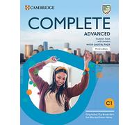 Complete Advanced. Third Edition. Student's Boo, Archer, Brook-Hart, Ell PB.