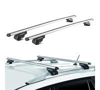 Complete Aerodynamic Aluminium Roof Rack Bars for VW Passat Estate 2005 to 2014