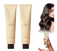 Complete Air Dry Cream for Hair, Curly Styling Lightweight Air Dry Styling Cream, for Frizz Control & Natural Texture, Lightweight Leave-In for All Hair Types (2pcs)