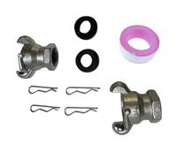 Complete Air Pipe Coupling Set 3/4inch Threaded Fitting Includes Locks Quick Connection Fitting Set for Industrial Quick Connection Coupling