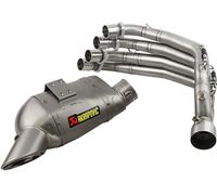 Akrapovic Slip-On Racing Line Titanium Exhaust System, silver
