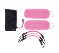 Complete Ankle Bands Set - Versatile Exercise Equipment for Glute and Leg Training - Includes Adjustable Cuffs and Storage Bag for On the Go Workouts!