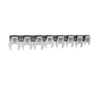 Complete Automotive Line Wrench Set 9 Piece Corrosions Resistant Tool Mechanics's Oil Line Spanner for Pipe Connection Motorcycle Repair Wrench Kit