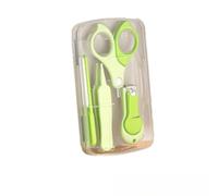 Complete Baby Grooming Set - Gentle Infant Nail Care Kit with Rounded-Tip Clippers, Soft Nail File & Safety Scissors