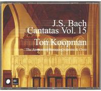 COMPLETE BACH CANTATAS 15 - BACH,J.S. 3 CD NEW