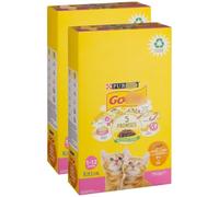 Complete & Balanced Food - Chicken & Turkey 750g x Pack of 2 - Kitten - Give Your Cat a Tasty, Nutritious Meal With Food - 1-12 Months Kitten