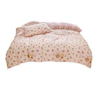 Complete Bedding Set - Pure Cotton Bedding Sheet, Cozy Pillow Box Combination | Soft Quilt Cover Comfort Layer,Durable Blanket Fabric Throughout The Tempor
