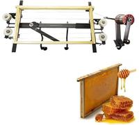 Complete Beehive Tool Kit with Honey Frame Holders & Stringing Tools for Home & Commercial Beekeeping - Essential for Apiary Success