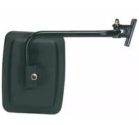 Complete Black Side Mirror For Right Side, Manual Adjustment