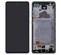 Complete Block Galaxy A72 LCD Screen Touchscreen, Blue