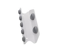 Complete Blow Dryer Storage Stand Holds Full Styling Set Carbon Steel Structure with Soft Silicone Padding Styling Holder