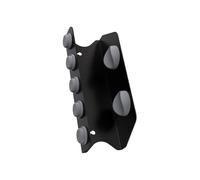 Complete Blow Dryer Storage Stand Holds Full Styling Set Carbon Steel Structure with Soft Silicone Padding Styling Holder