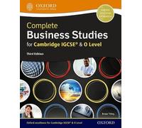 Complete Business Studies for Cambridge IGCSE® and O Level