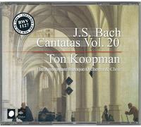 COMPLETE CANTATAS VOL.20 - BACH,J.S. 3 CD NEW