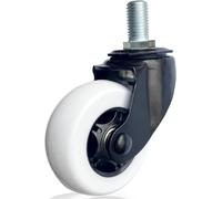 Complete Caster Wheel Premium Reliable Replacement for Razor Crazy Cart - 76mm x 30mm, Perfect Fit, Easy Installation, Compatible with Crazy cart, Crazy Cart XL, Drift,CC & DLX. Part NO W25143461058.