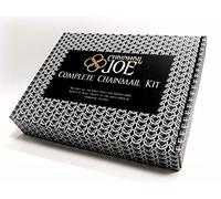 Complete Chainmail Kit - 20 Weave Tutorial Book, 23,000+ Rings(Over 4 Pounds), Clasps, and Tools