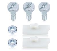 Complete Chainsaw Engine Cover Fixing Set Includes Screws Nut and Buffer Component for MS311 MS391 Engine Guards Screws