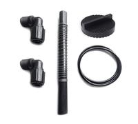 Complete Chlorinator Accessory Set for Automatic Pool Feeders Including Flexible Hose Fittings Spring Screen Automatic Chlorine Feeder Replacement Kit